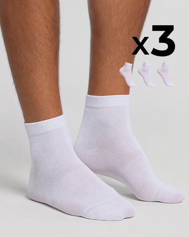 Bike socks cotone x3 Uomo