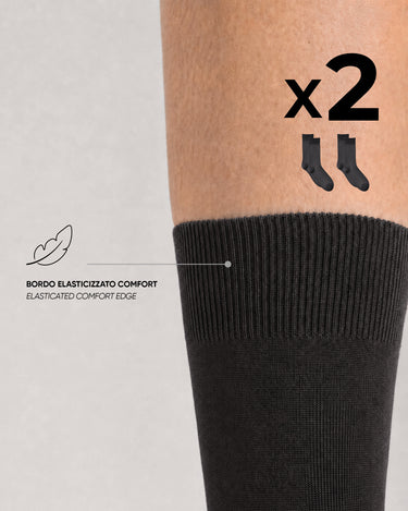 Chaussette courte viscose Soft Fresh X2