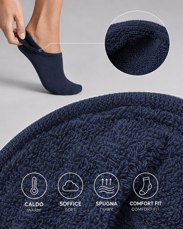 MINICALZA COTONE CON INTERNO SOFT SPUGNA