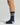 Argo cotton tennis sock with contrasting stripes