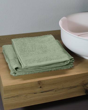 Set Spugna Viso + Ospite