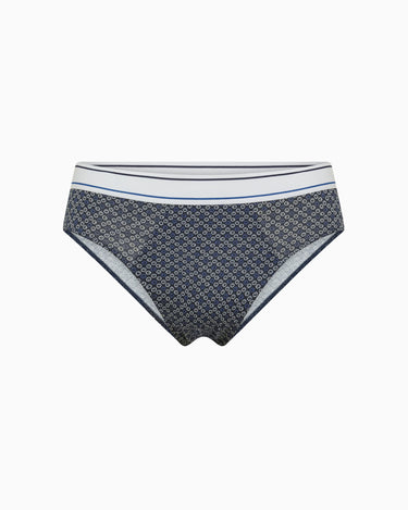 Slip homme en coton avec micro imprimé On-Off