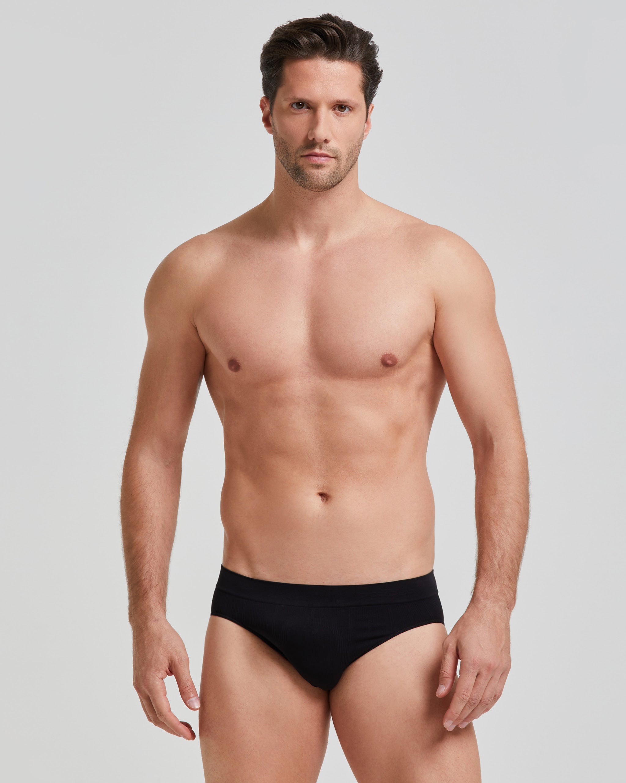 Slip da uomo senza cuciture a costine Pompea