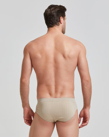 New moving men's seamless ribbed briefs