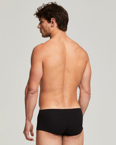 Eng anliegende Boxershorts aus elastischer Baumwolle