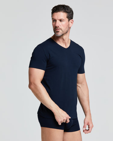 T-SHIRT COL V