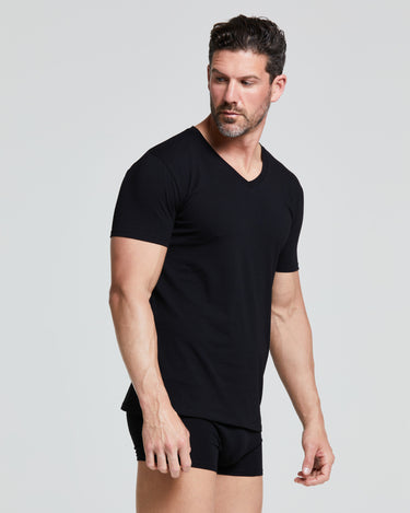 T-SHIRT COL V