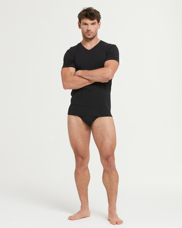 T-Shirt scollo V no stress cotone modal