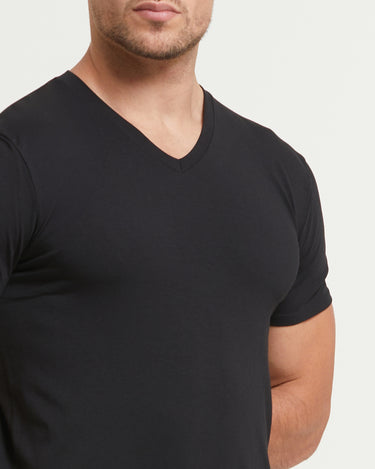 T-Shirt scollo V no stress cotone modal