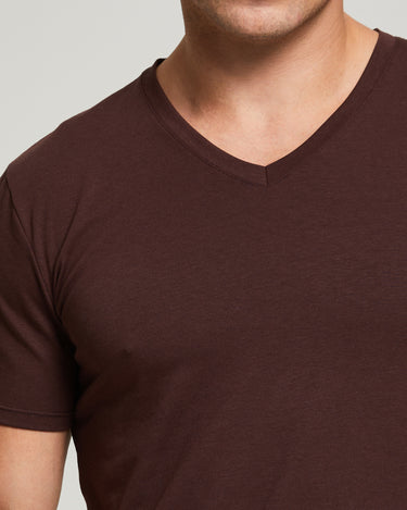 T-Shirt scollo V no stress cotone modal