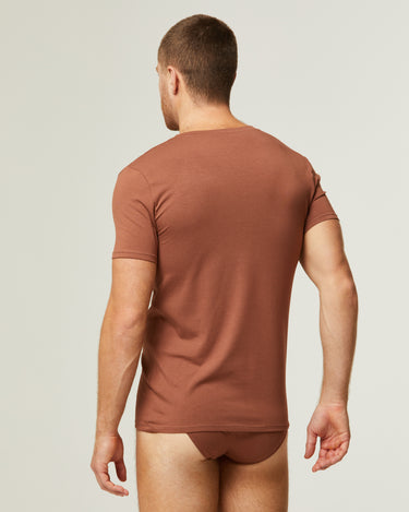 T-Shirt scollo V no stress cotone modal