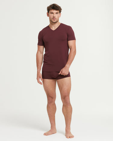 T-Shirt scollo V no stress cotone modal