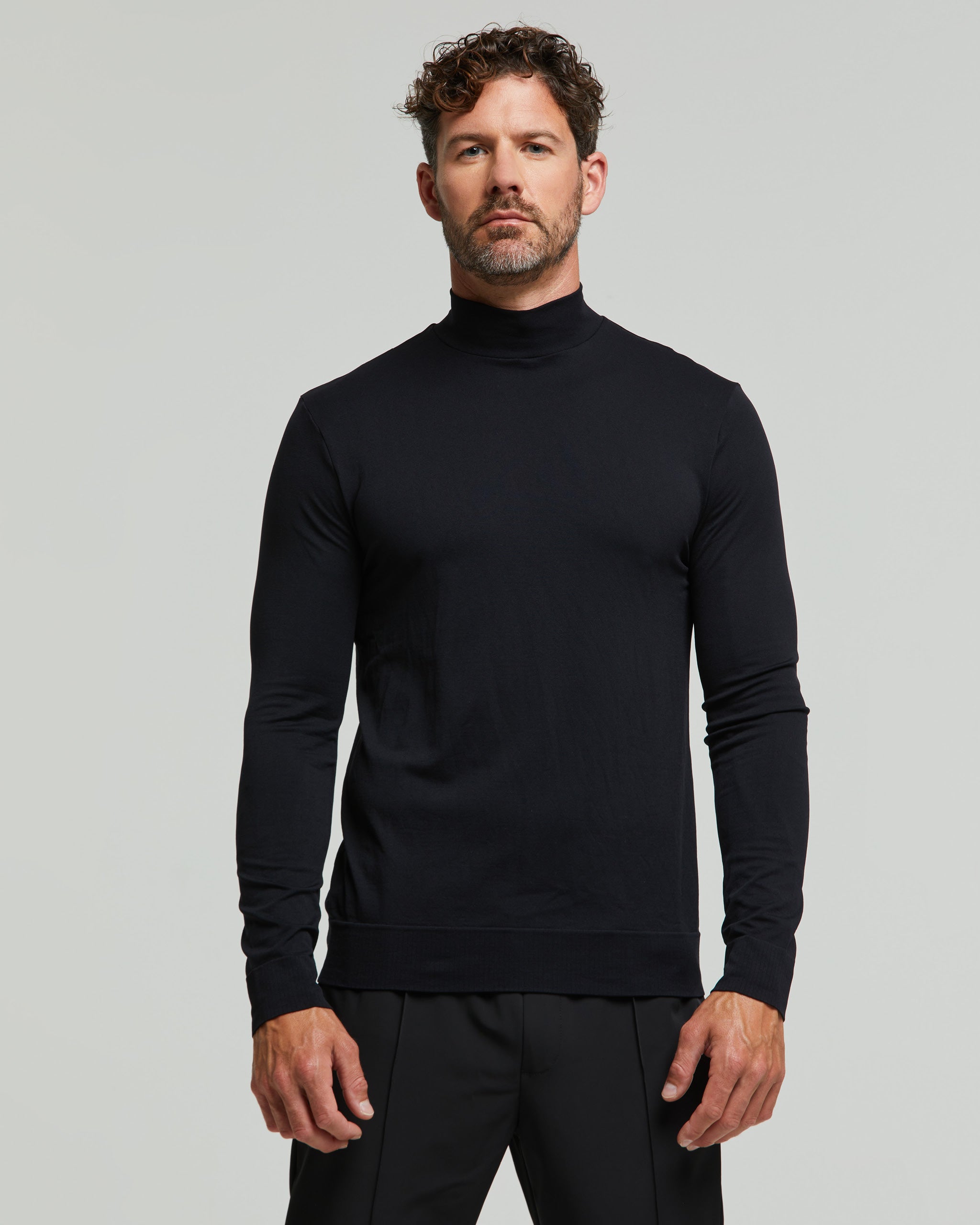 Maglia Intima Maglie Lupetto Uomo Maglione Dolcevita Uomo Pullover