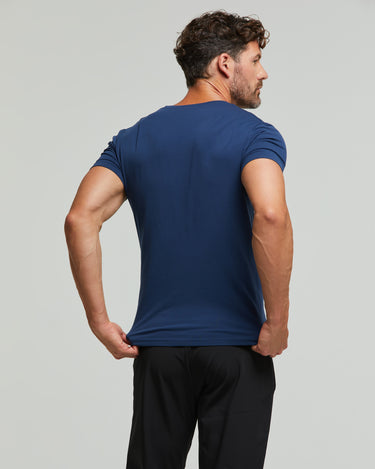 T-Shirt scollo V seamless