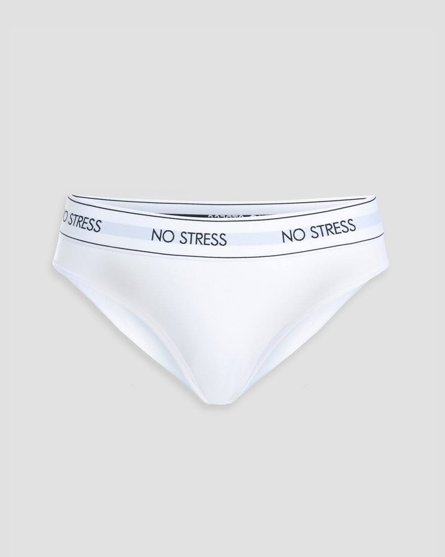 No Stress women's organic cotton briefs
