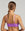 Solid color narrow shoulder seamless bra