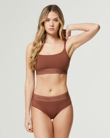Brassiere no stress cotone modal