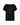 Sustainable viscose short sleeve boat neck top oversized fit