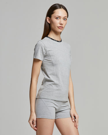 T-shirt donna no stress slim fit cotone