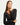 Lace sweater in modal cashmere