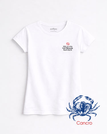 T-shirt donna "Cancro" by Luigi Torres Cerciello