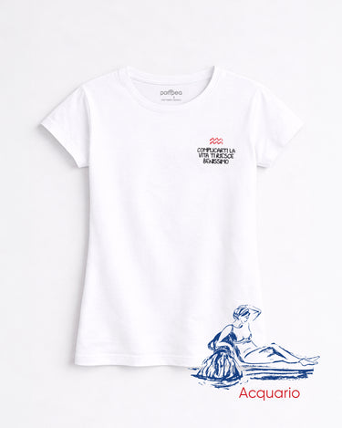 T-shirt donna "Acquario" by Luigi Torres Cerciello