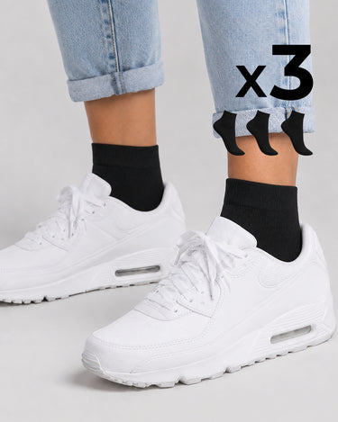 Bike socks cotone x3 donna