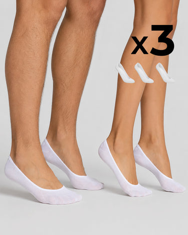 Protège-pieds unisexe en silicone x3