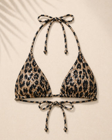 Reggiseno triangolo Leopard
