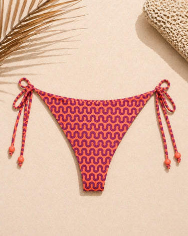 Slip donna con laccetti Waves