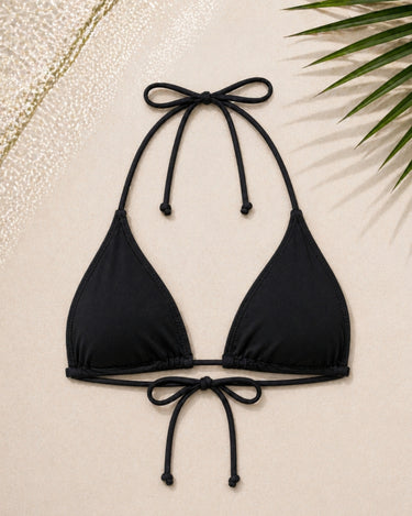 Reggiseno triangolo con coppe removibili