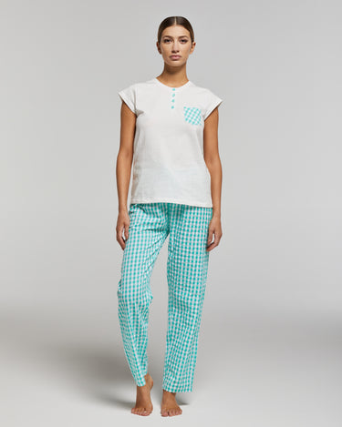 PIGIAMA LUNGO COTONE LEALIA