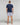 PYJAMA COURT EN COTON OLEANDRO