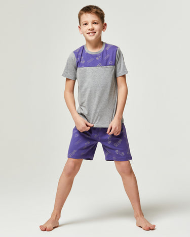 PIGIAMA CORTO COTONE CARRUBO