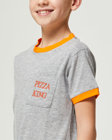 KURZER PYJAMAS AUS BAUMWOLLE ALBIZIA