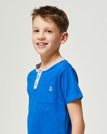 KURZER PYJAMAS AUS BAUMWOLL-GUAVE