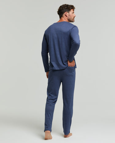 Pigiama lungo cotone interlock Cabernet