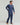 Pyjama long en coton interlock Cabernet