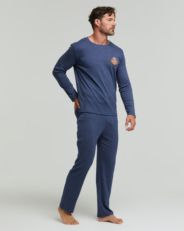 Pigiama lungo cotone interlock Cabernet