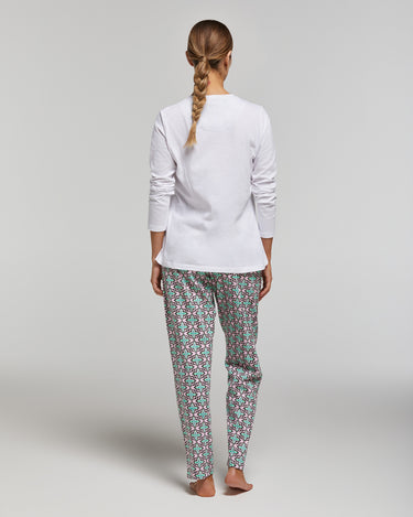 Pigiama lungo cotone Flavia