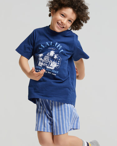 Kurze Baumwollpyjama Luigi