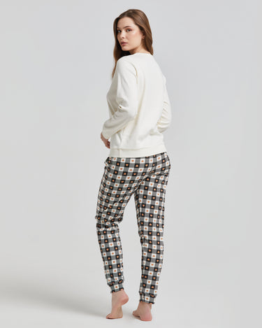 Long warm cotton Wales pajamas