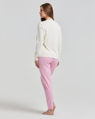 Long warm Manitoba cotton pajamas