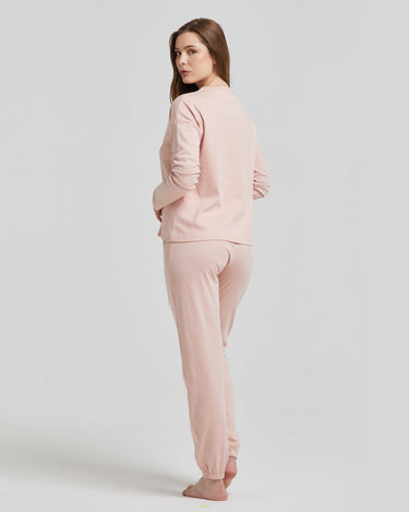 Long warm cotton Alsace pajamas