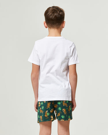 Kurzpyjama aus Baumwolle Tinetto