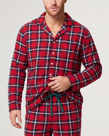 Filippo long flannel pajamas