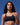 Brassiere tinta unita con dorso incrociato