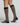 LONG COTOGNO COTTON SOCK WITH NECKTIE-PRINT PATTERN