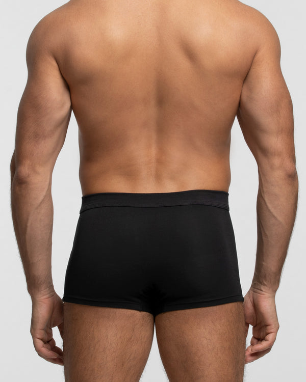 Cotton Planet men's organic cotton trunks with comfy waistband 