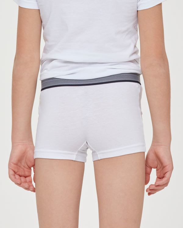 Boys stretch organic cotton trunks